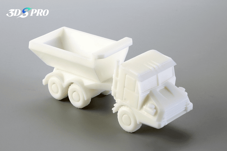 3d printed truck_smooth sanded