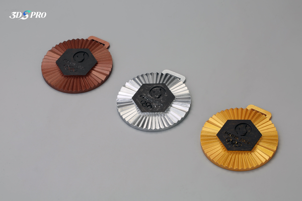 The Medals of Paris 2024 Olympics: 3D Printed Prototypes
