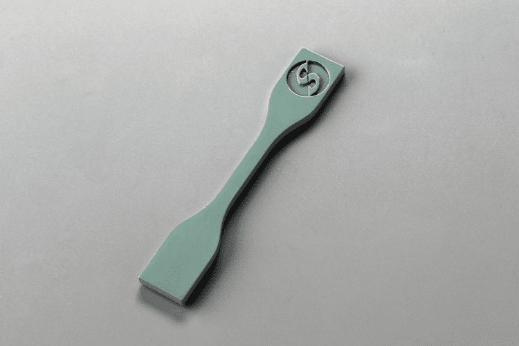 3d printed metal part_after post-processing_spray painting