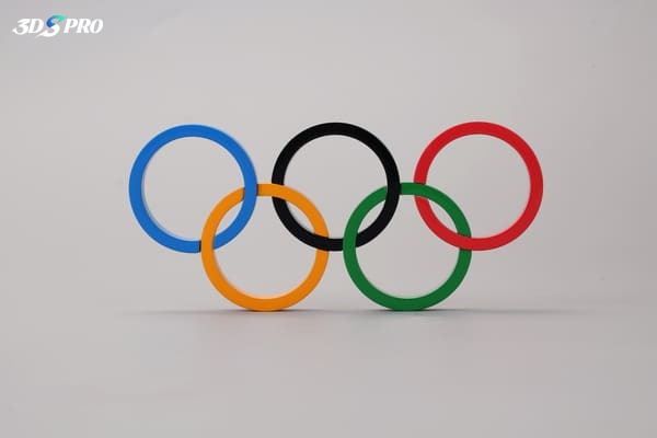 Stunning 3D Printed Olympic Rings: Unity and Harmony