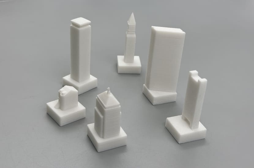 3d printed chess pieces_nylon pa 12 white_3