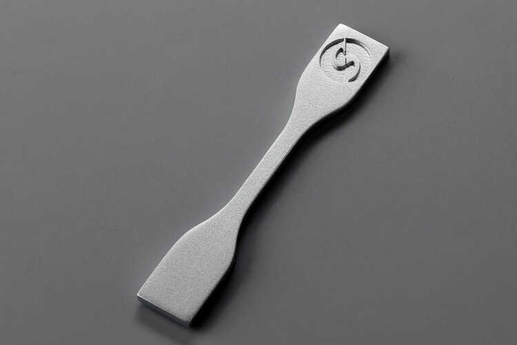 painted post-cured part