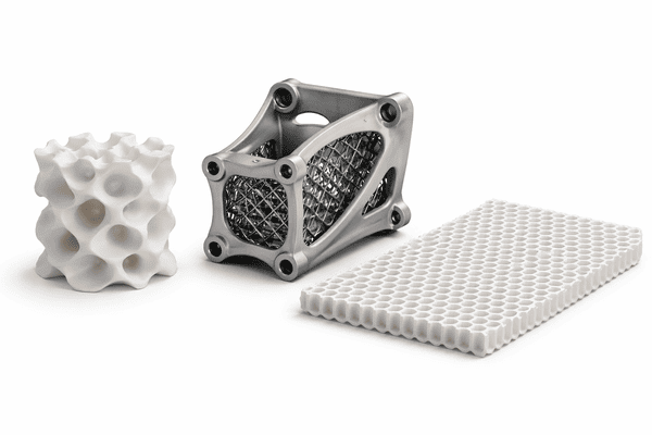 Designing Lightweight Parts with Lattices and Honeycombs