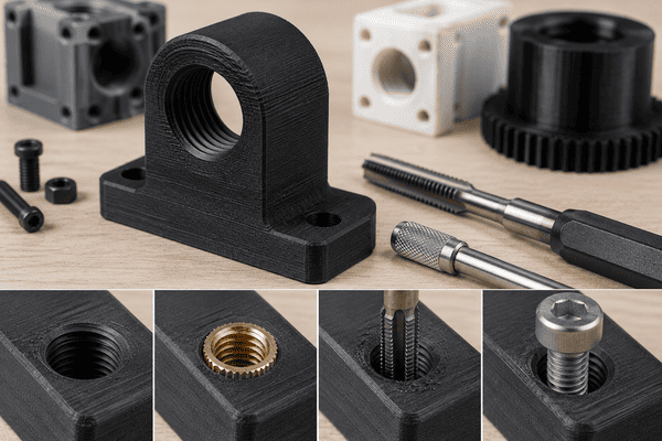 How to Make Threads Usable in 3D Printed Parts