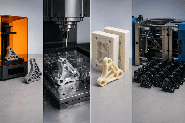How Production Quantity Determines the Best Manufacturing Process