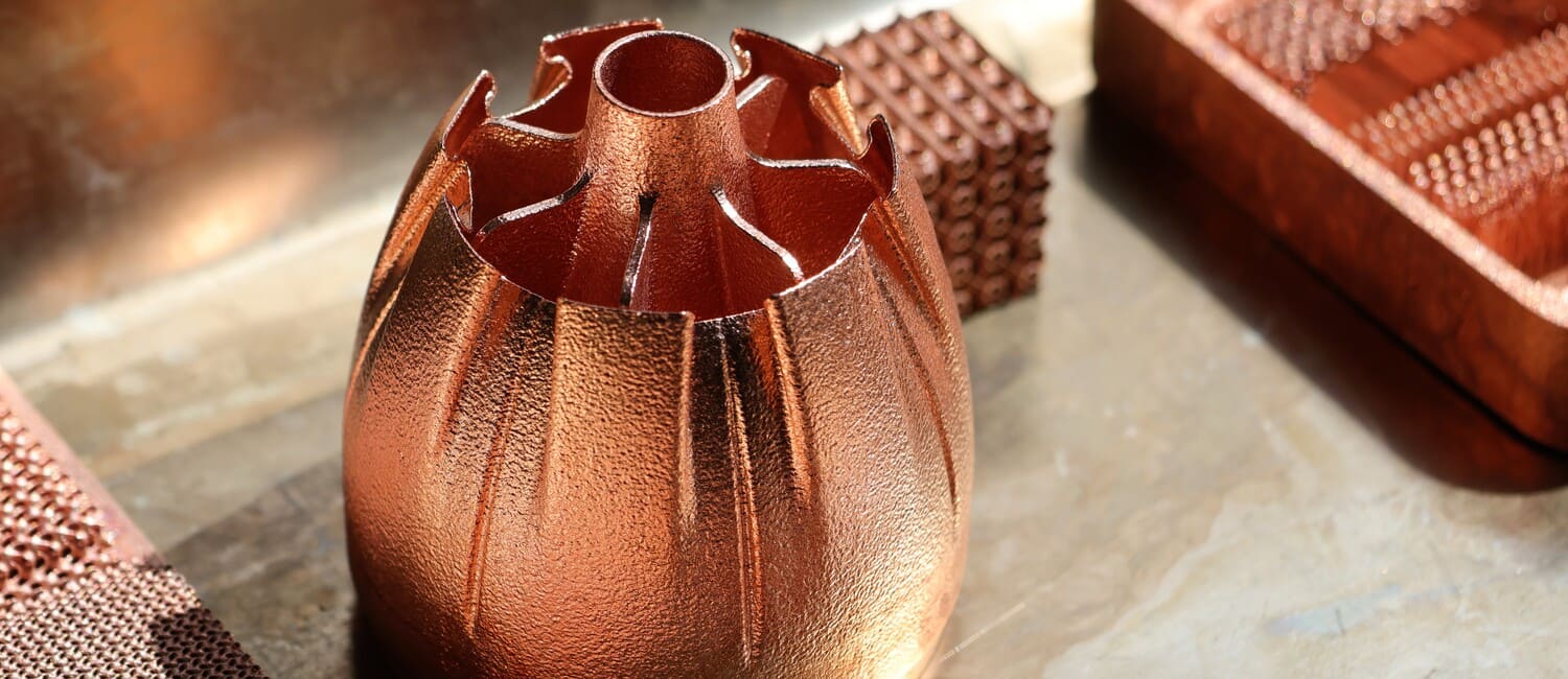 3d printed copper part