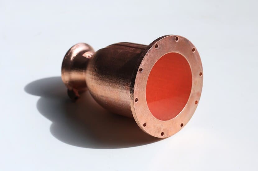 3d printed copper tube