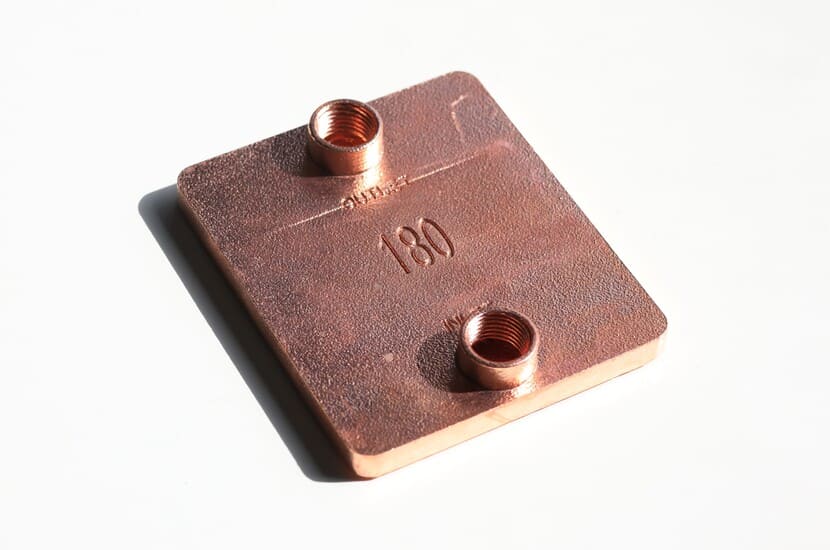 3d printed copper plate