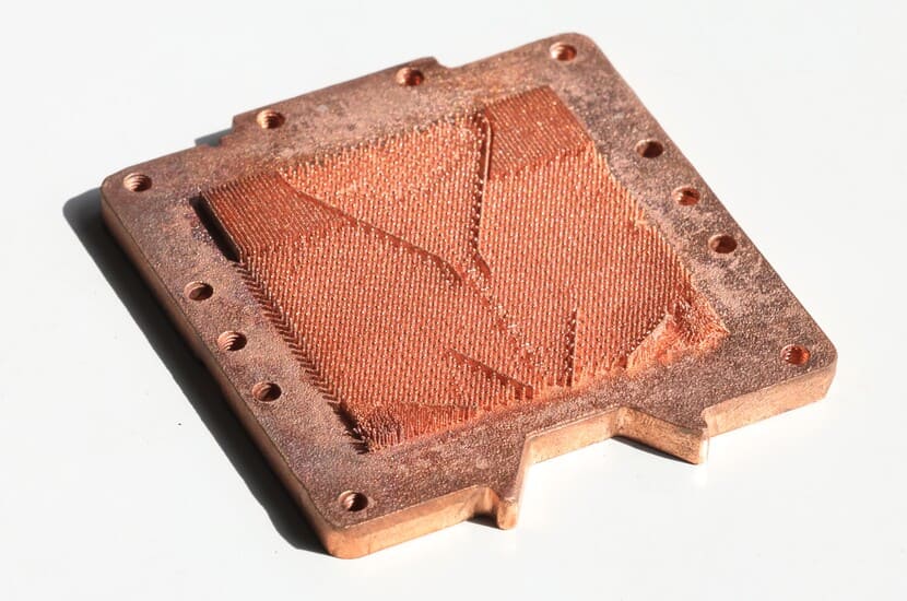 3d printed copper microneedle structure