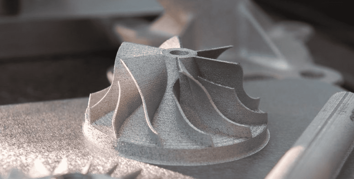 Metal 3D printed titanium part
