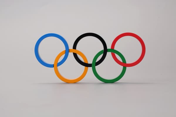 Olympic Rings (Spray Painted)