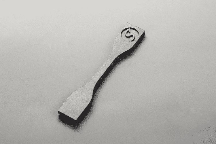 surface finish of binder jetted 3d printed sample