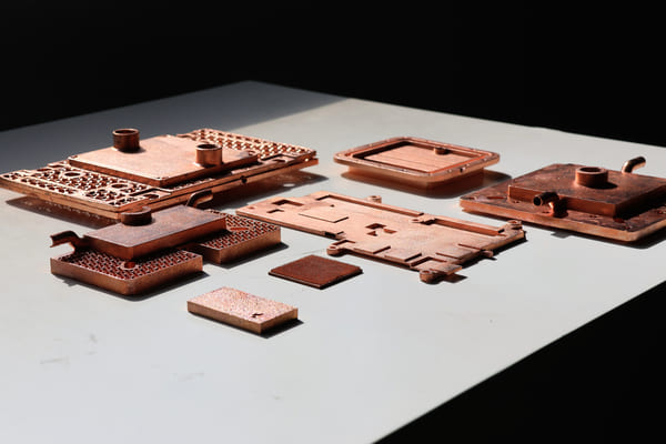 3d printed pure copper