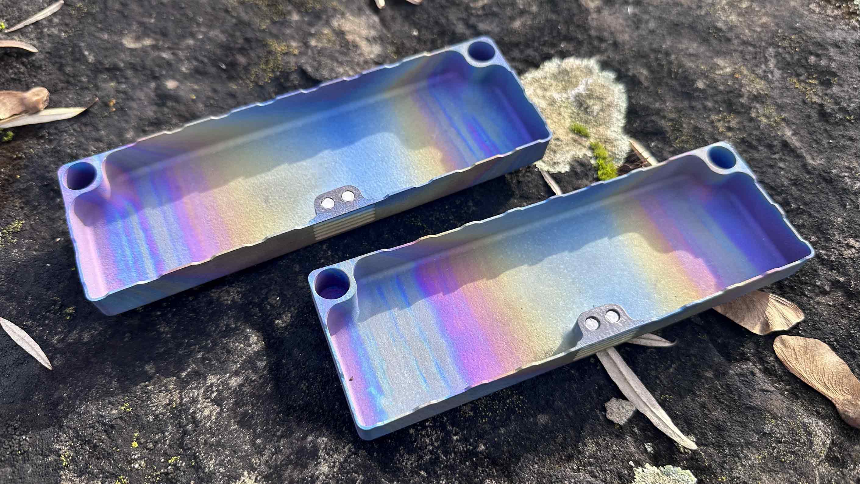 Colorful 3D printed eyeglasses case