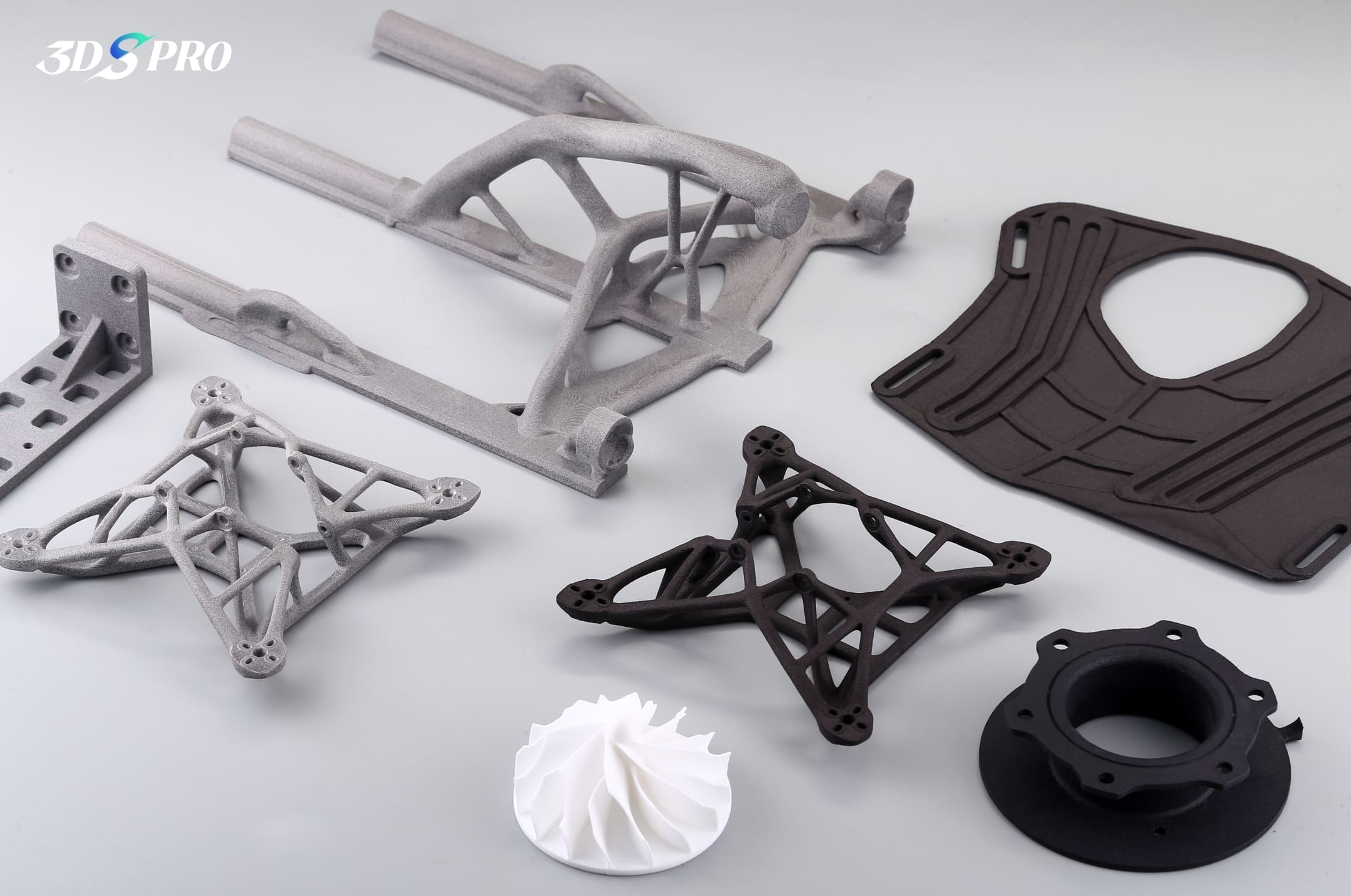 SLS 3D-printed Parts at 3DSPRO