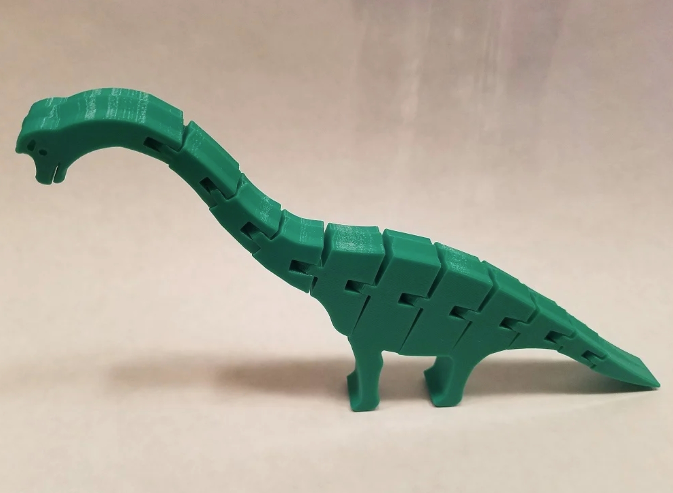 3D-printed Articulated Dinosaur-Credit from kalancouvy