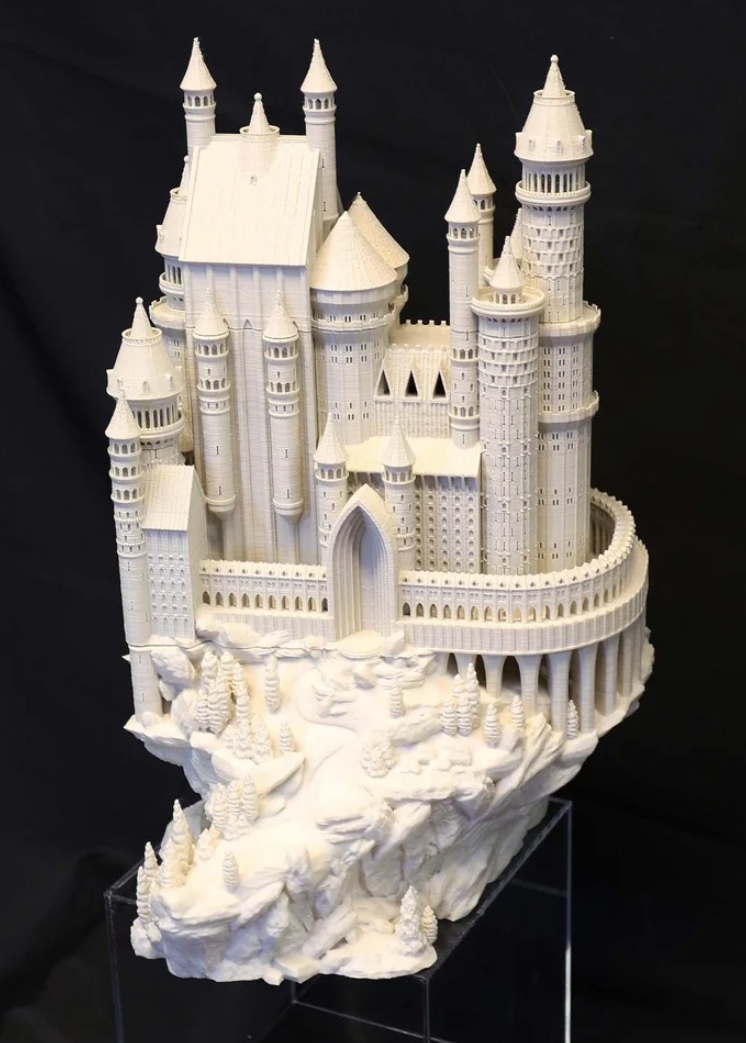 3D-printed Medieval Castle