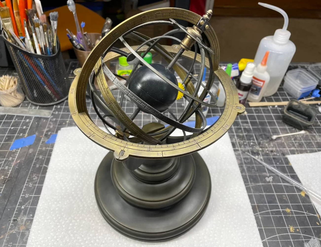 3D-printed Armillary Sphere