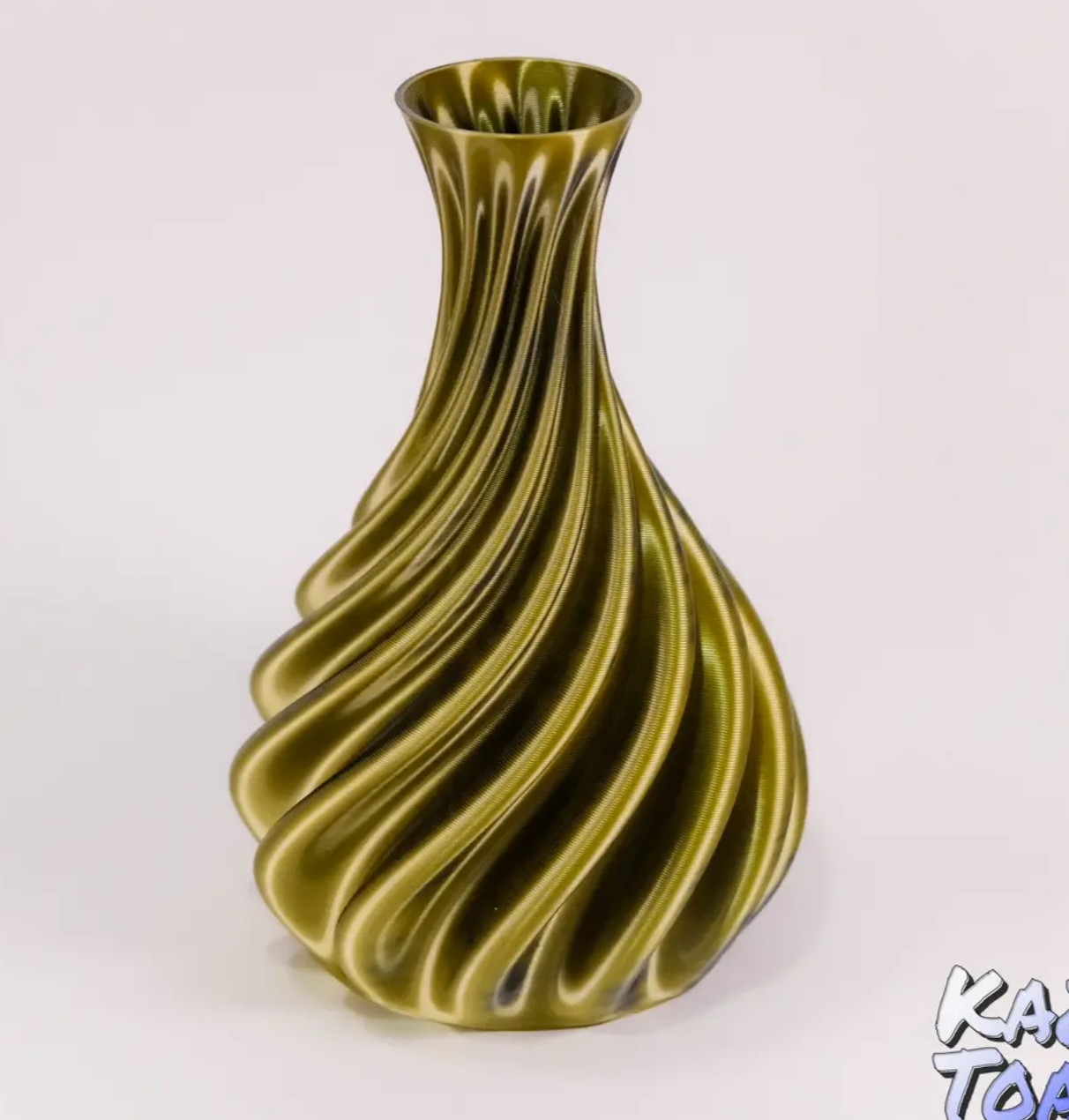 3D-printed Spiral Vase