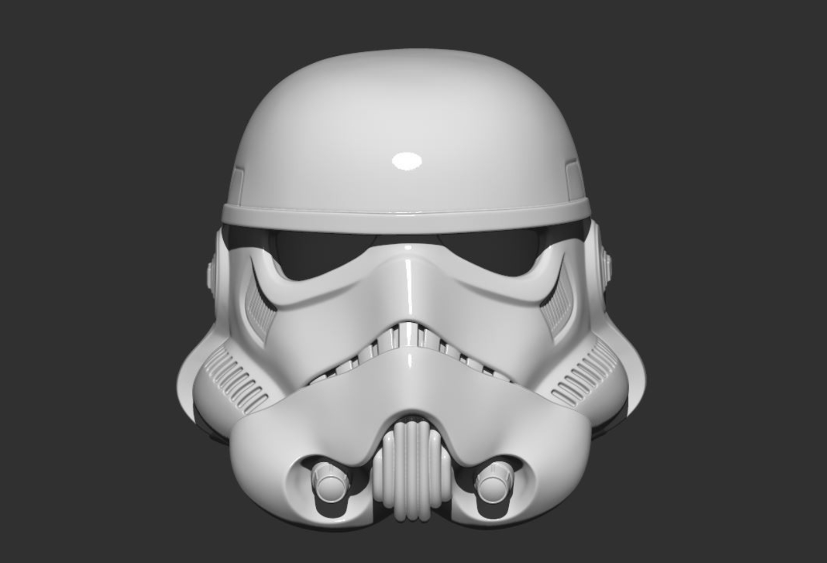 3D Print Star Wars Helmet-Stormtrooper Helmet
