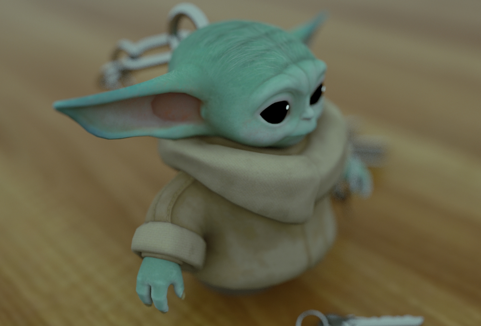 3D Printed Star Wars Figures-Yoda