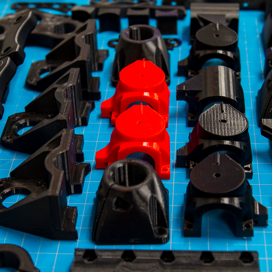 MatterHackers 3D-printed PETG Parts