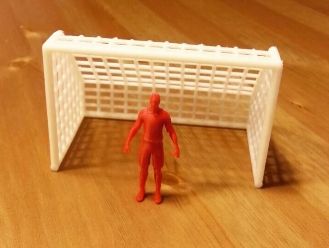 3D Printed Soccer Net