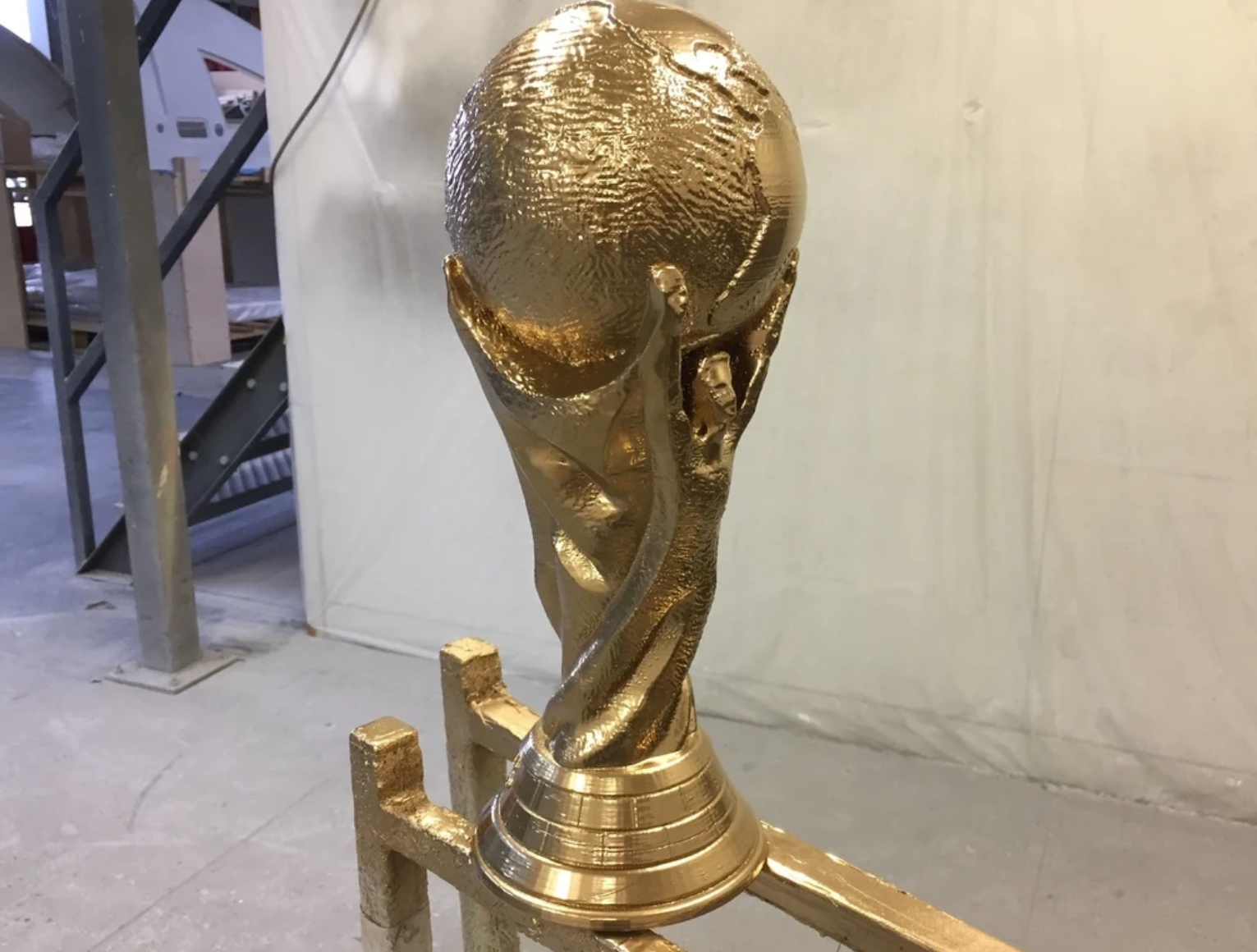 3D Printed Solid FIFA World Cup Trophy