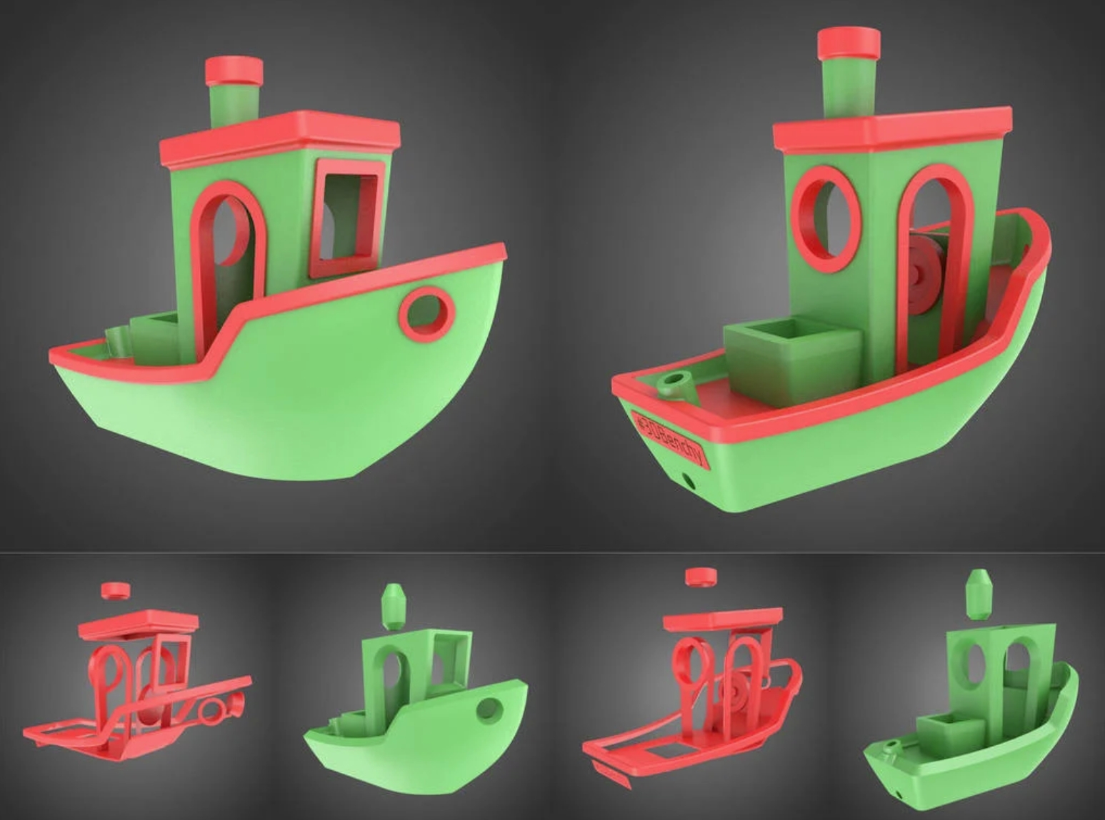 3D Benchy STL Files_1