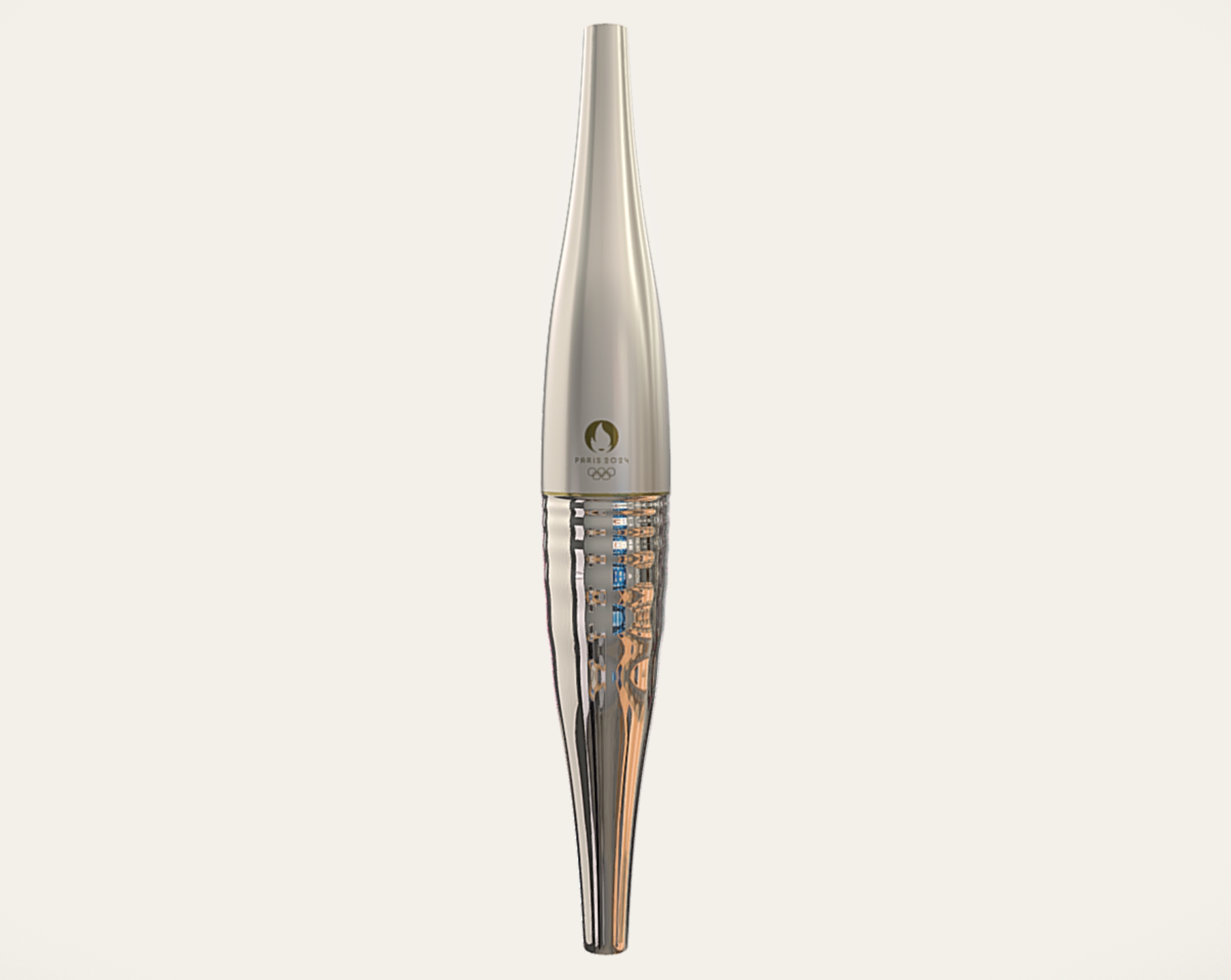 2024 Paris Summer Olympic Games Torch 3D Model