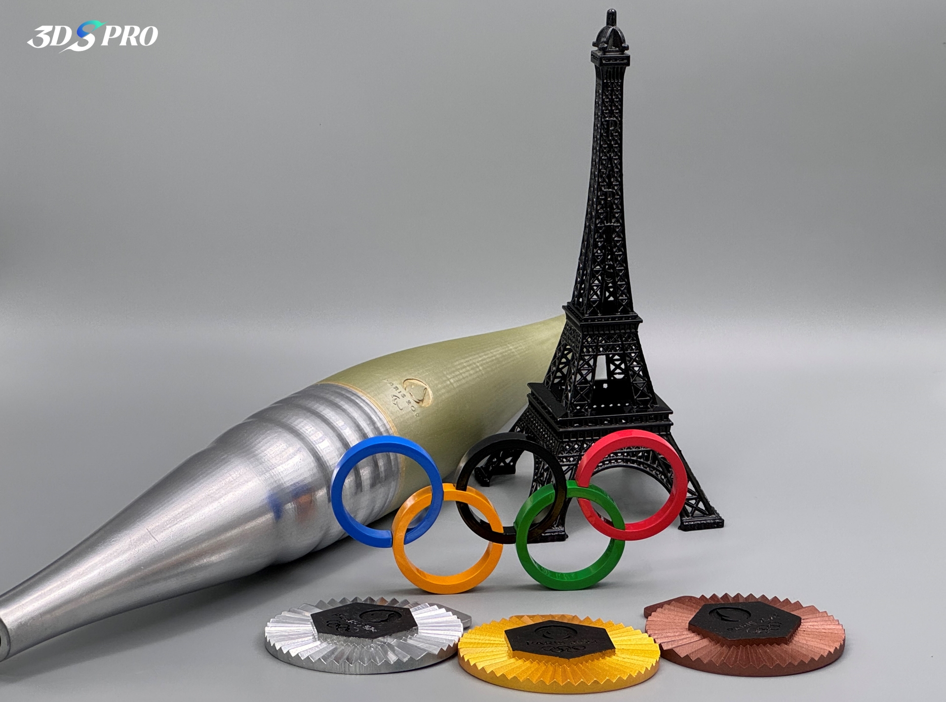 paris 2024 olympics 3d prints