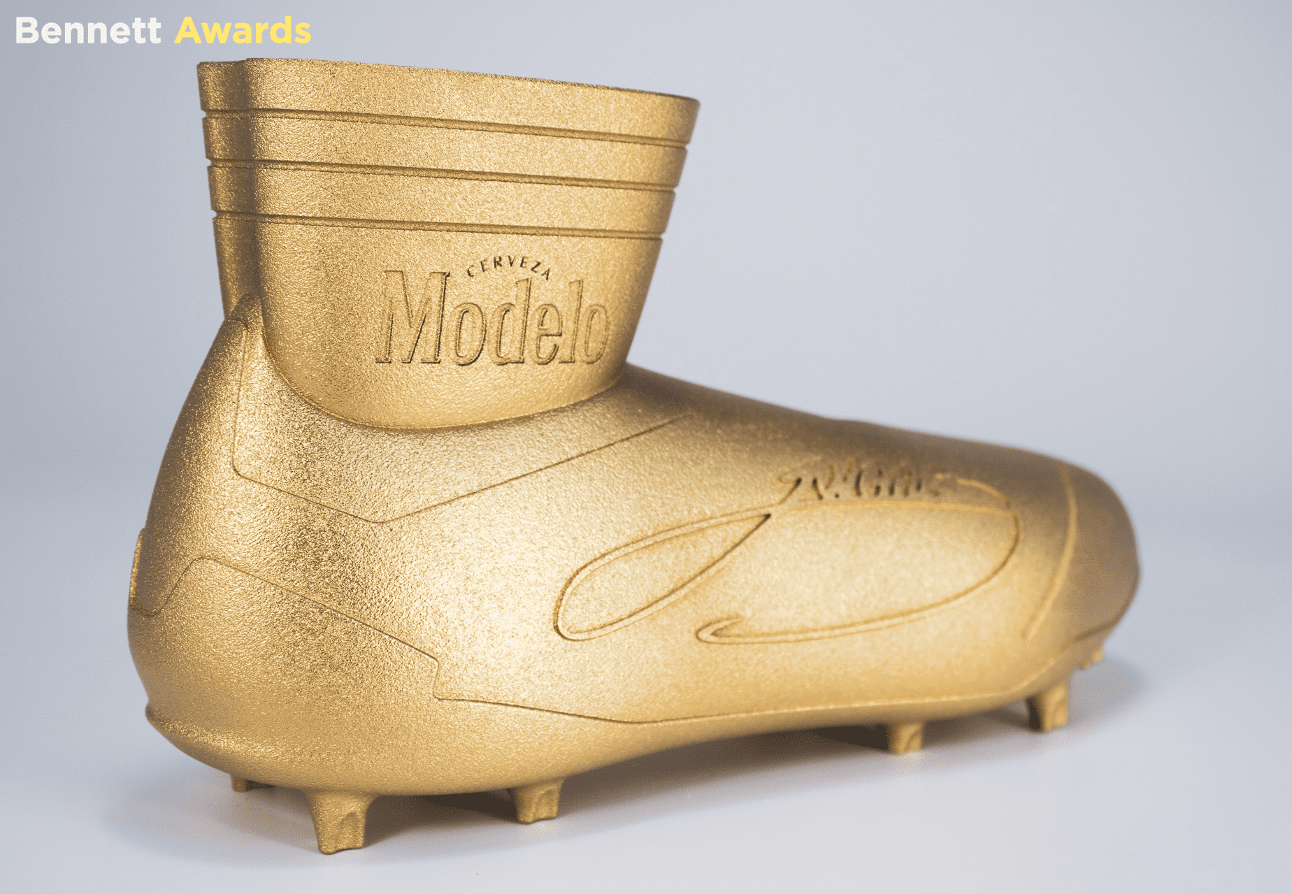 3d printed golden boot