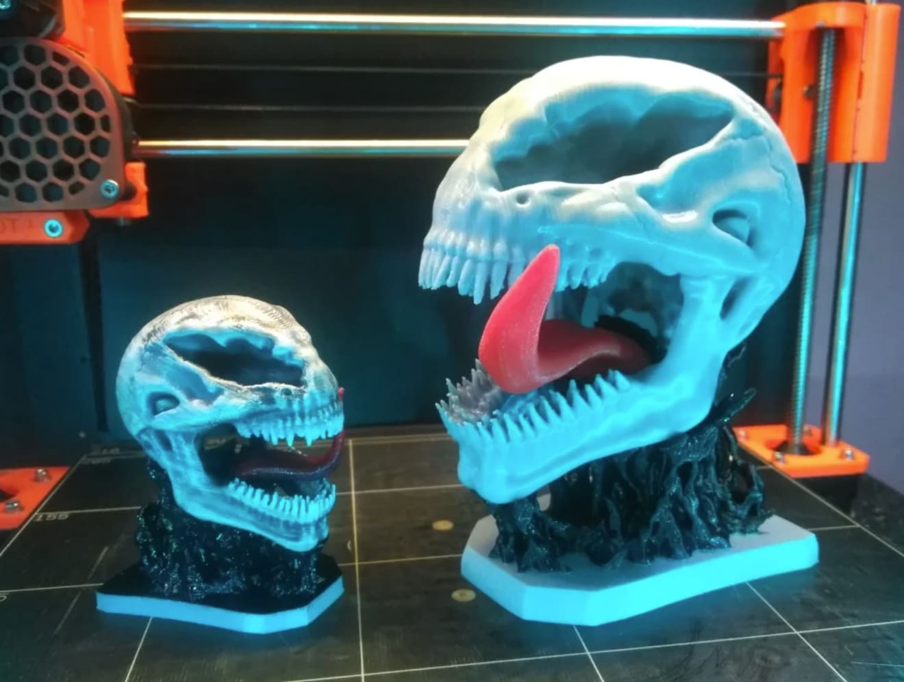 halloween 3d prints_venom skull